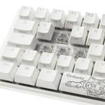 Ducky One 3 Classic Pure white mini gaming keyboard, RGB LED - MX-speed silver