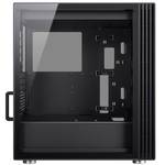 Jonsbo U6 Window Midi-Tower, Tempered Glass - black