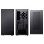Jonsbo U6 Window Midi-Tower, Tempered Glass - black