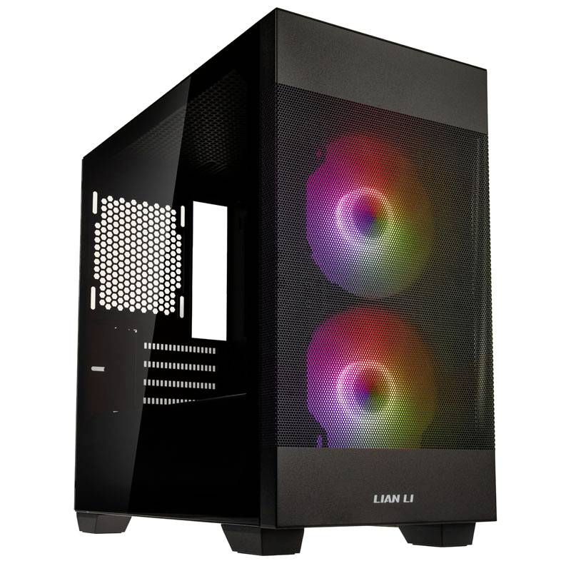 Lian Li LANCOOL 205M Microtower Casing, Game console casing Black