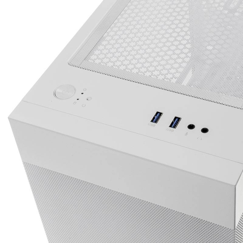 Lian Li LANCOOL 205M Microtower Casing, Game console casing White-4