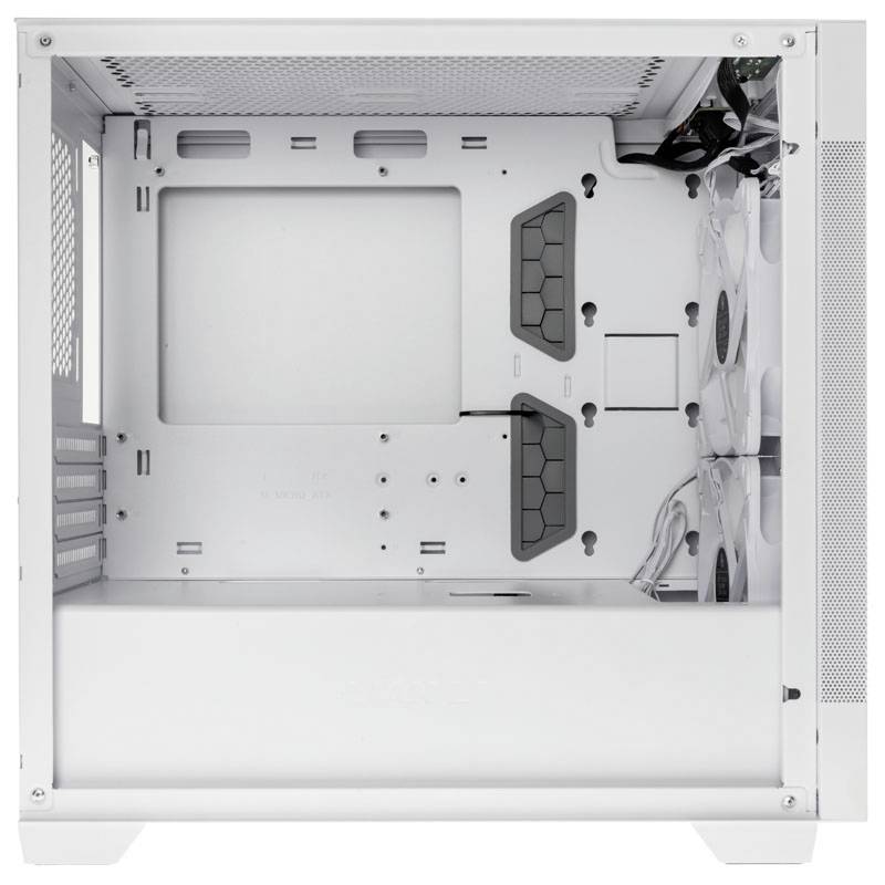 Lian Li LANCOOL 205M Microtower Casing, Game console casing White-5