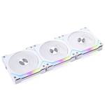 Lian Li UNI fan SL120 V2 RGB PWM fan, pack of 3 - 120mm, white