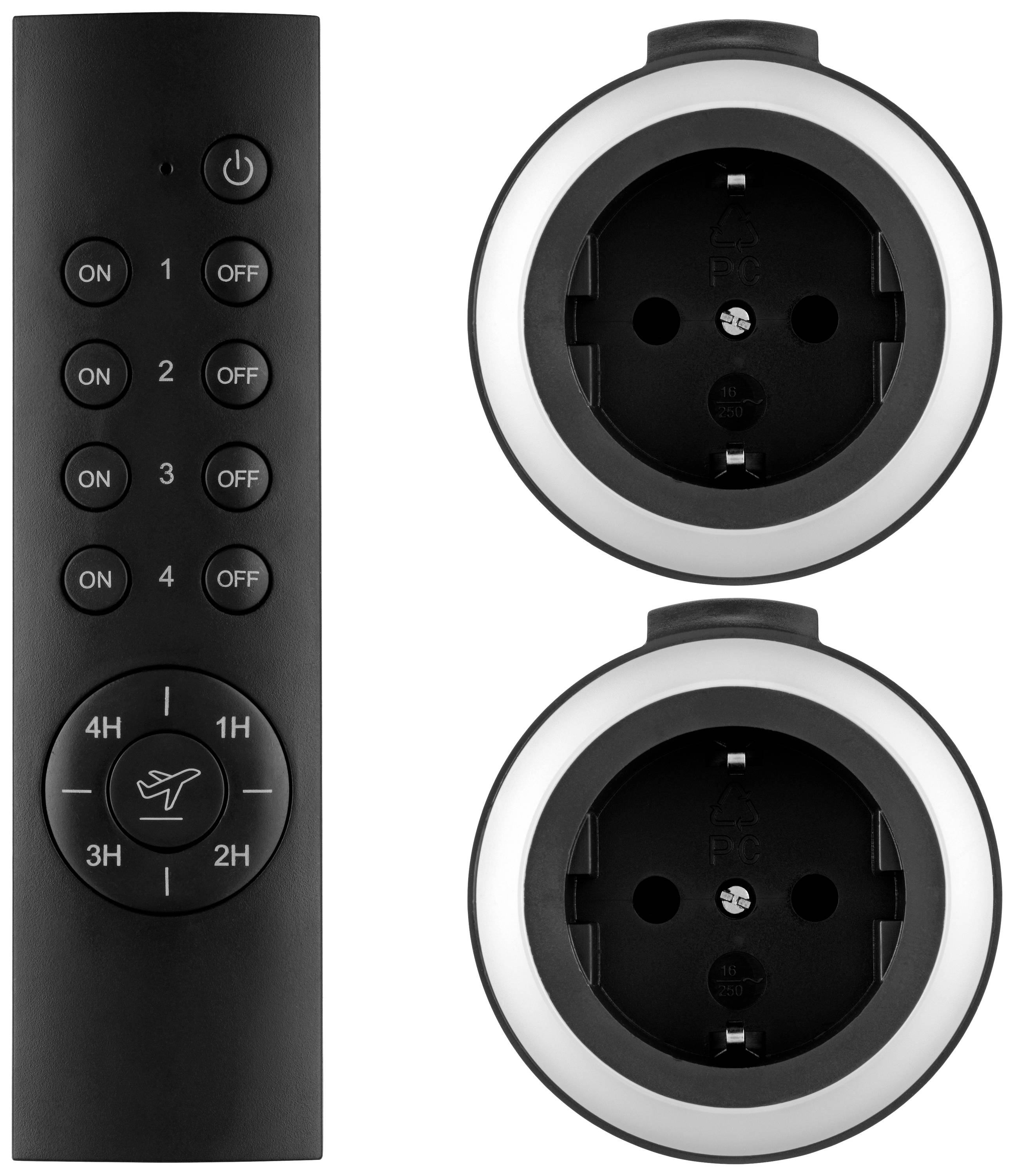 REV FunkschaltSet Comfort 2+1ant 0085520503 Wireless switch set 3