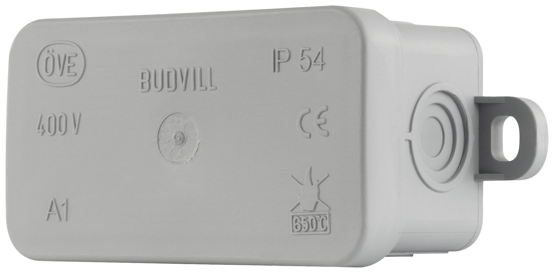Image of REV 0518452777 Junction box (L x W x H) 45 x 75 x 40 mm Grey IP54 1 pc(s)