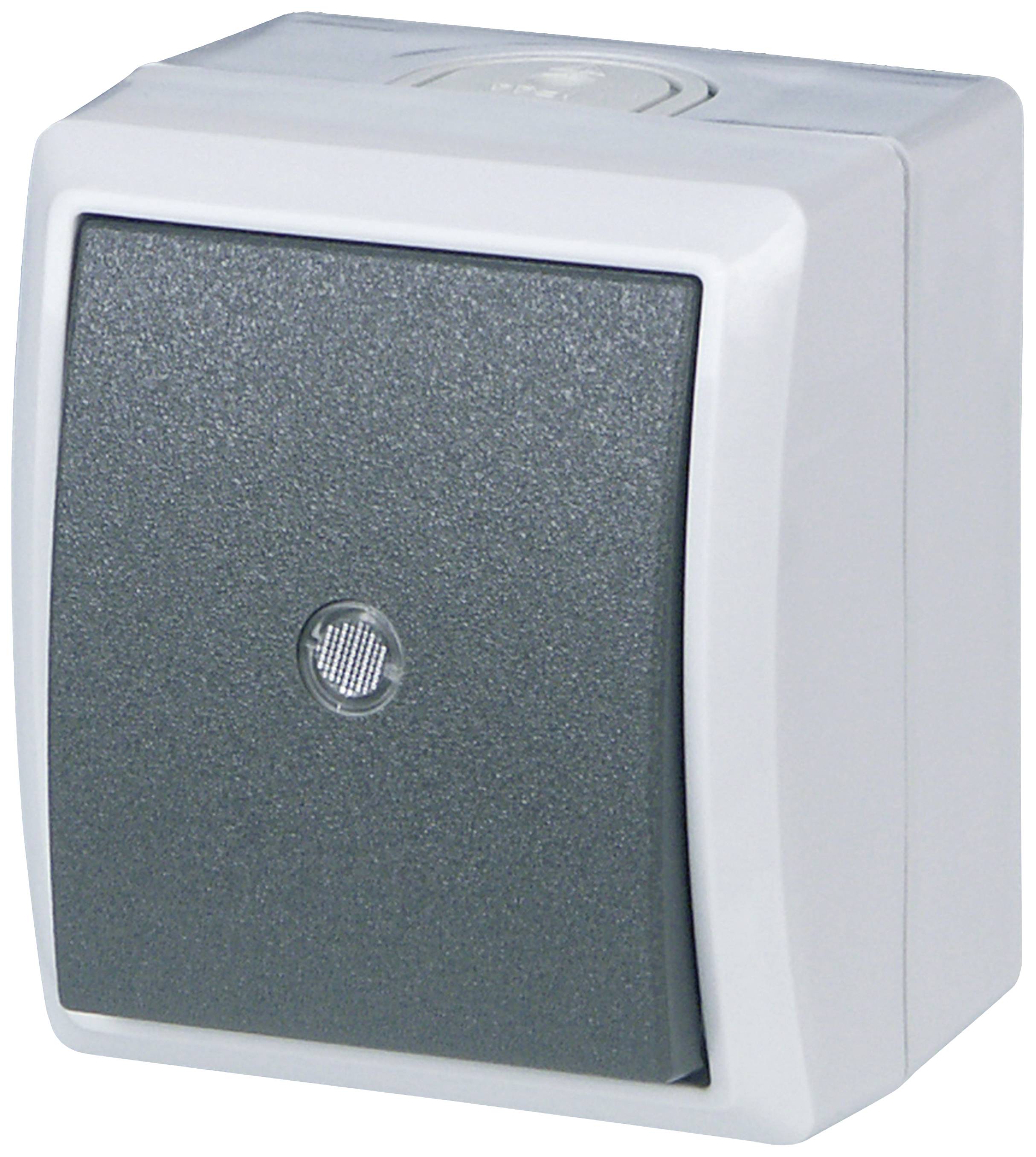 Image of REV Complete Toggle switch AquaForm Light grey 0511641777 1 pc(s)