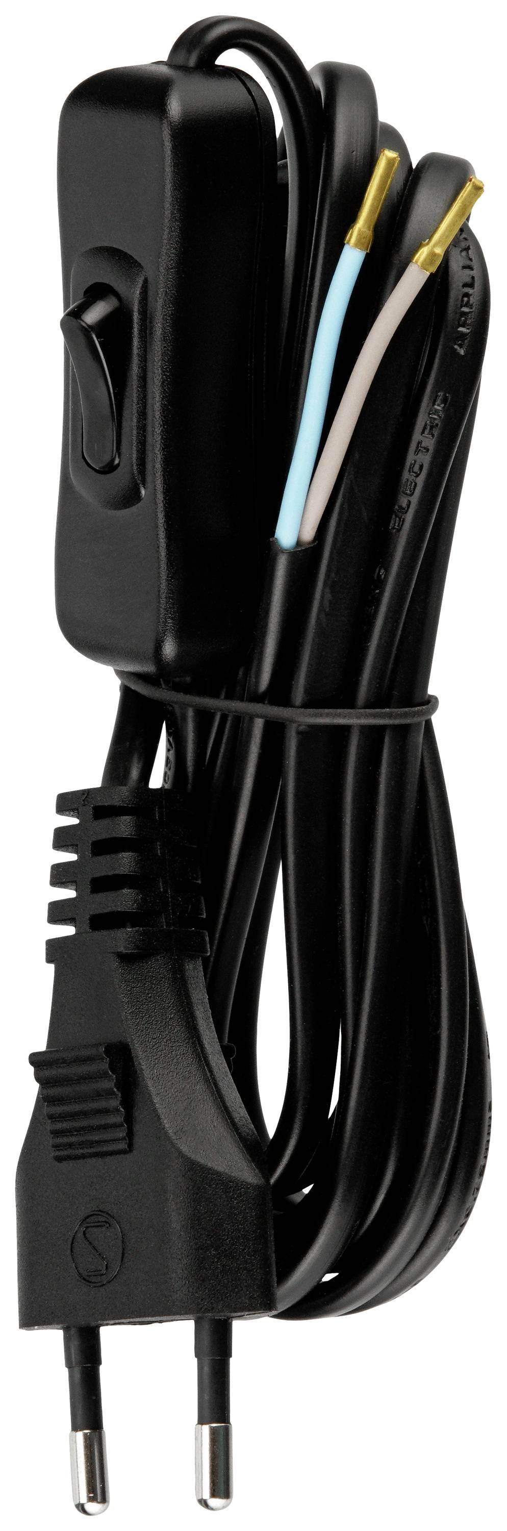 Image of REV 0505681555 Current Cable Black 2 m