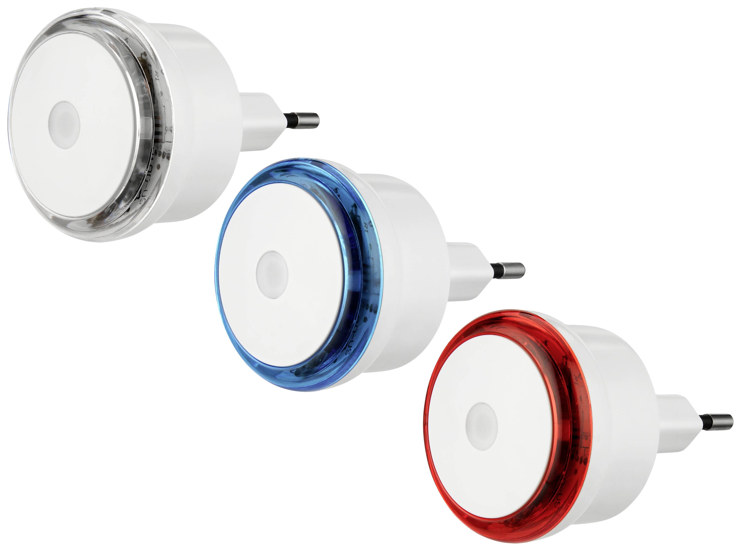 REV Nachtlicht LED SET m.D.0,8W ws 0029340002 Night light Circular LED (monochrome) White