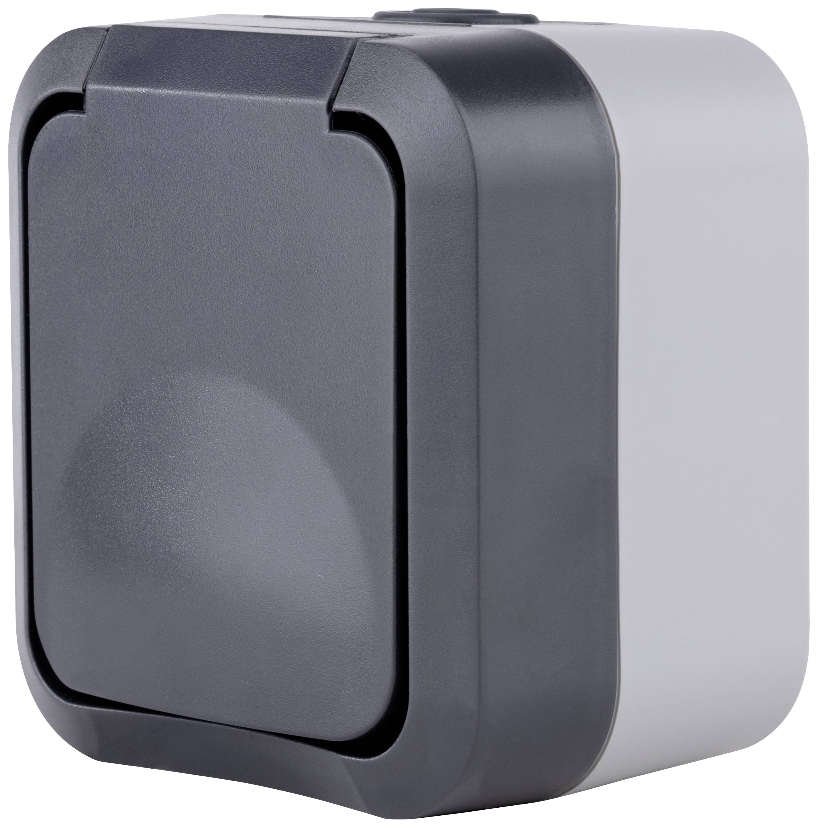 Image of REV Complete Socket (+ lid) AquaStorm Light grey, Black 0004030400 1 pc(s)