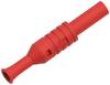 Electro PJP 1065-CD1-R Jack plug Pin diameter: 4 mm Red 1 pc(s)