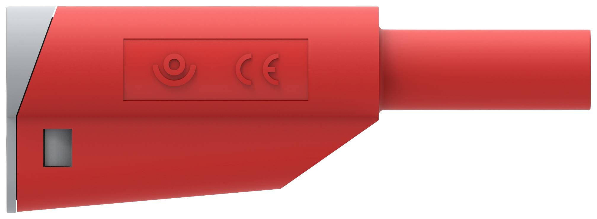 Electro PJP 2610-IEC-CD1-50R Test lead Banana jack 4 mm Banana jack 4 mm 50 cm Red 1 pc(s)-2