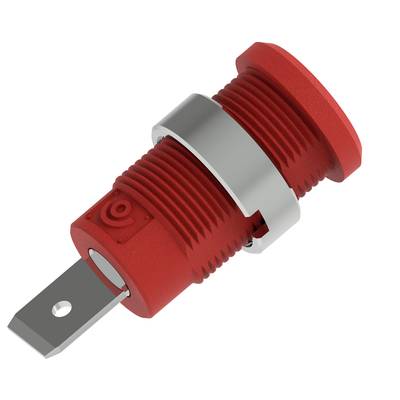 Electro PJP 3266-C-CD1-R Safety jack socket  Pin diameter: 4 mm Red 1 pc(s) 