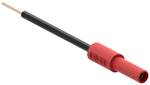 Ø1.8 test tip to Ø4mm banana jack adapter flexible red