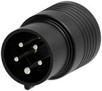 Adapter CEE plug 16A to 4mm safety sockets