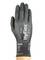 Work glove in grey with 'HyFlex' printed on it, size 9, manufactured by Ansell, provides protection in accordance with EN388 standard.