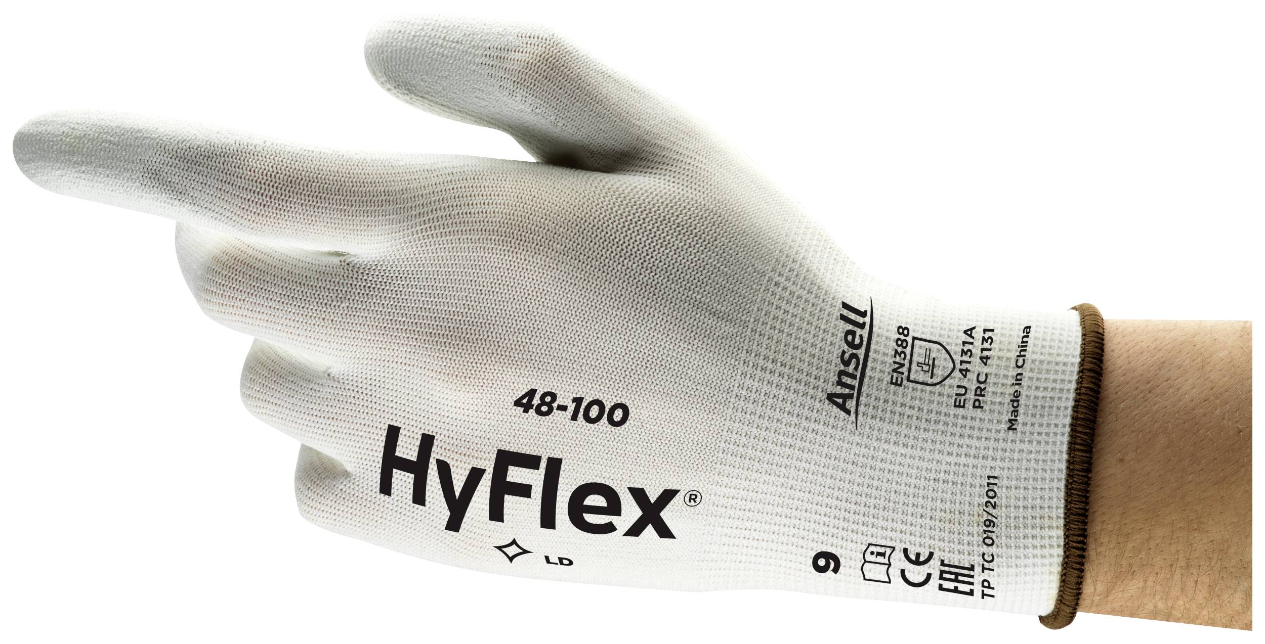 Ansell HyFlex® 48100100 Nylon Protective glove Size (gloves): 10 EN 388:2016, EN 420-2003, EN 21420:2020, EN 388-2003 ISO 21420:2020 1 Pair
