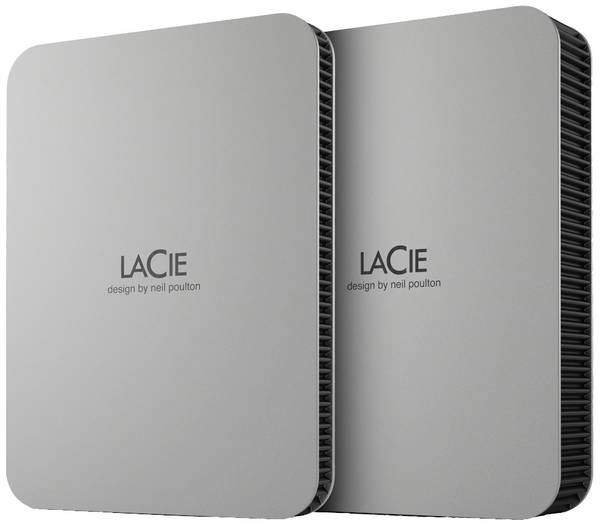 LaCie Mobile Drive 2000 GB 2.5" external hard drive USB C® (USB 3.2 1st gen) Silver STLP2000400