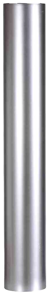A long, shiny metal roll that could possibly be used as aluminium foil.