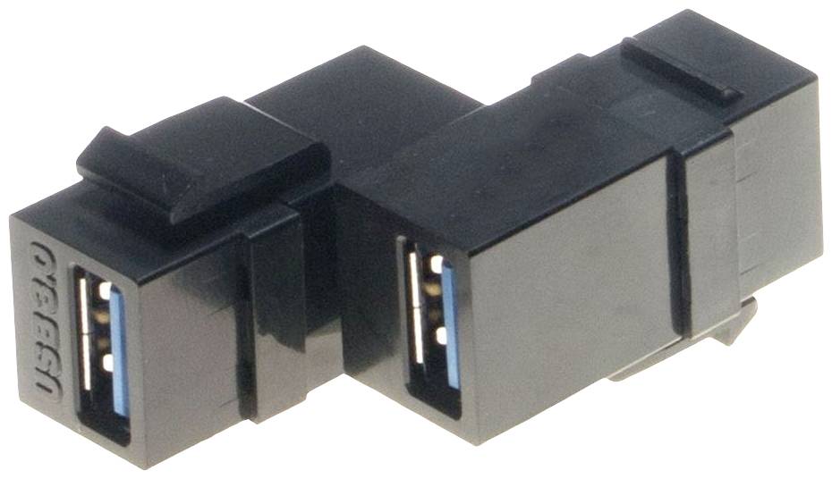 USB 3.0 adapter with two ports, used for connecting USB devices to enable faster data transfer.