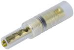 Lyndahl banana plug LKPA050SW up to 4 mm², gold-plated brass, black