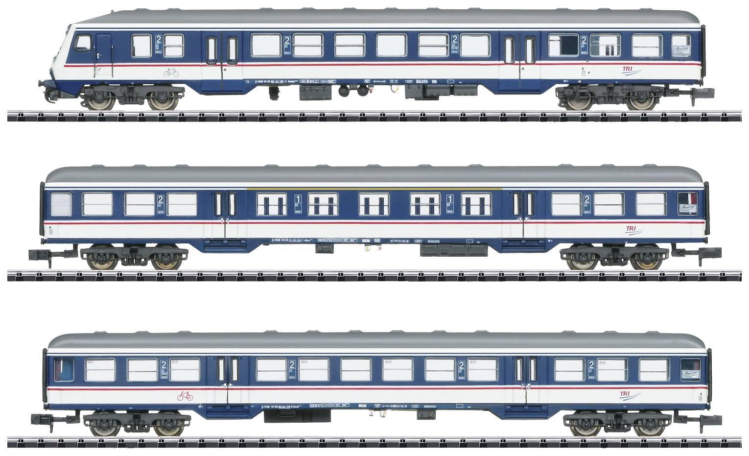 Image of MiniTrix T18289 Wagon set spare train