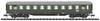 MiniTrix T18486 Express train wagon 3. CL. D 96