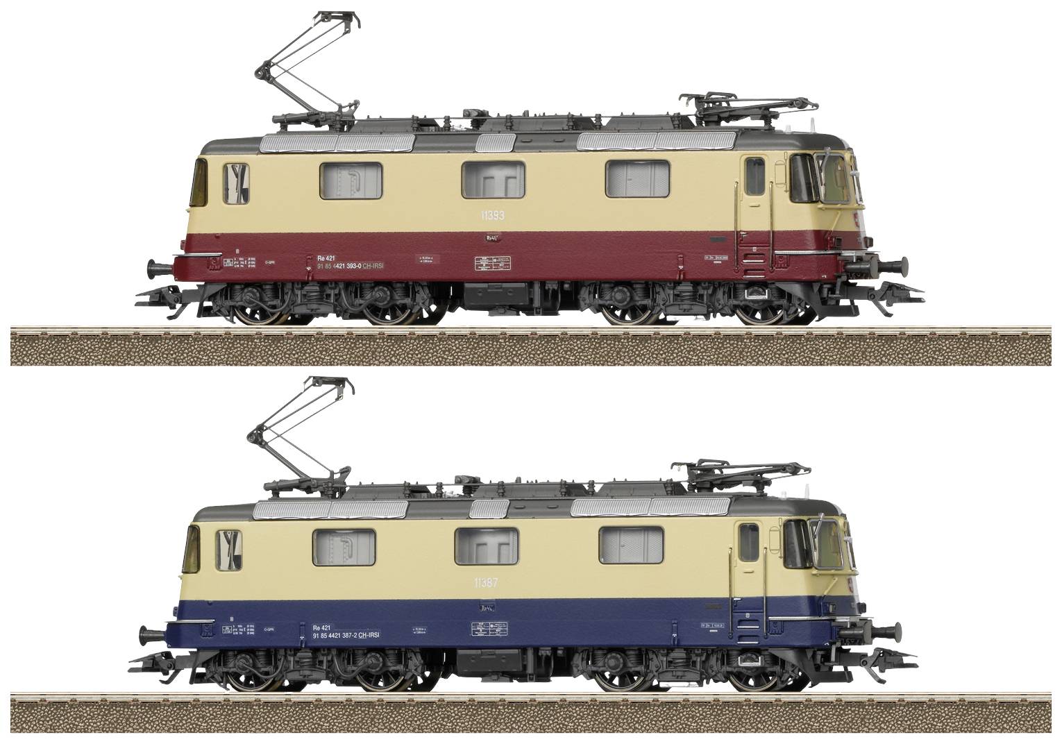 TRIX H0 T25100 Electro loc double packing Re 421