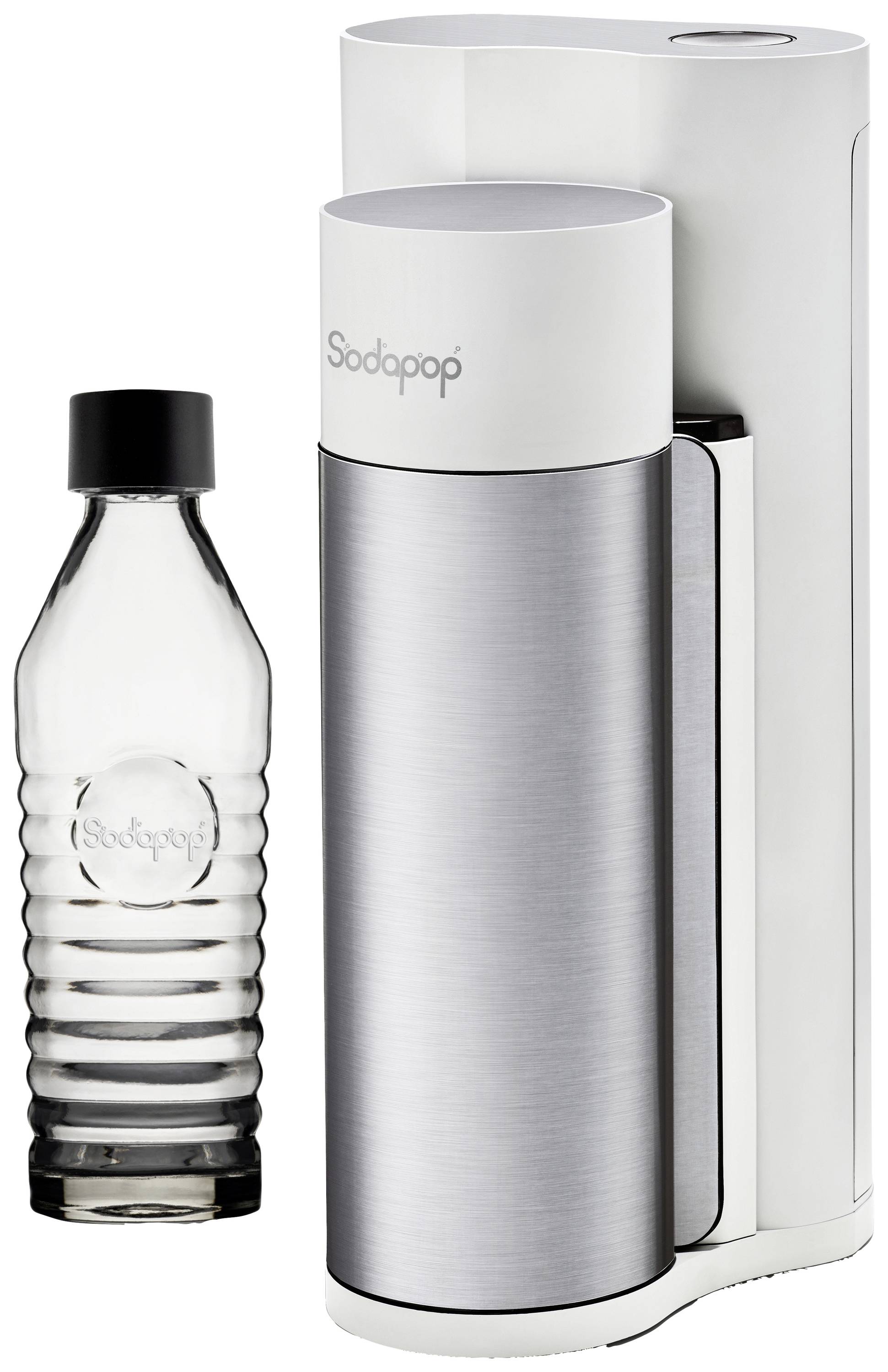 Sodapop Soda maker Harold incl. 2x glass carafe, incl. 1x PET bottle