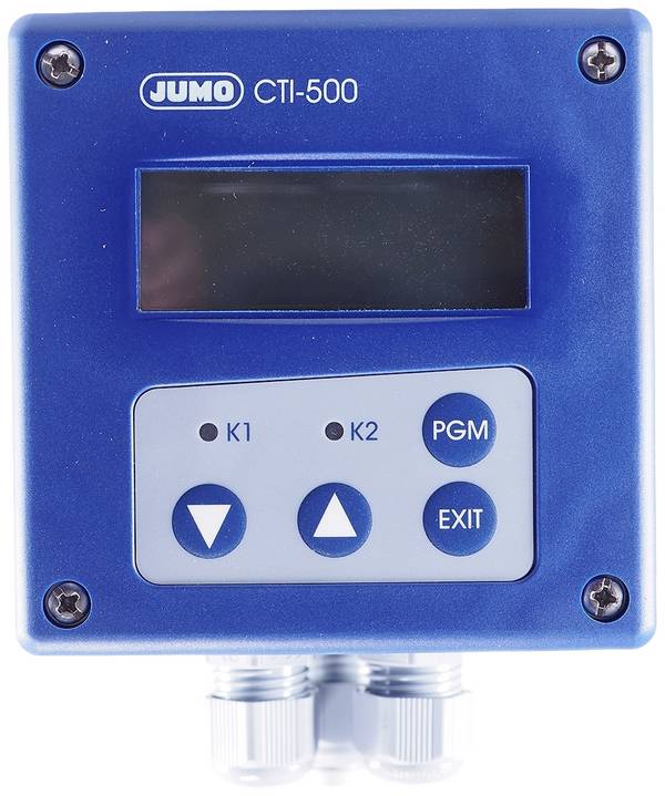 Jumo Inductive conductivity/concentration and temperature measurement transducer 00445845