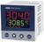 Digital temperature controller with red display '304.0' for actual temperature and green display '308.5 °C' for set temperature.