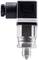 A pressure transmitter with a black, rectangular upper housing and a metallic lower section. Used for pressure measurement in industrial applications.