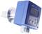 A blue device, marked with 'JUMO CTI-750', displays a screen and buttons. It is mounted on a metallic pipe.