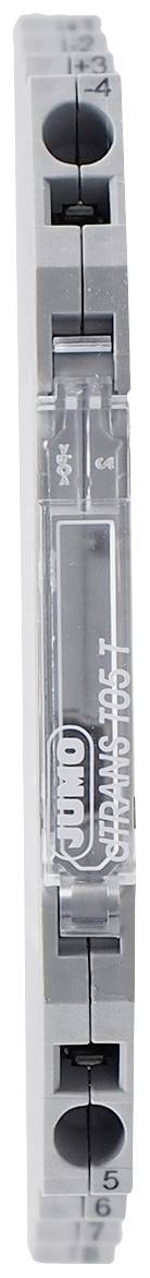 Grey plastic casing with holes at both ends.