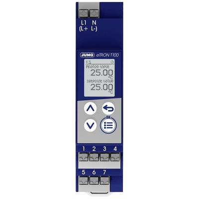 Jumo   Digital thermostat, 230 V, Pt100, Pt1000, KTY, Digital output  