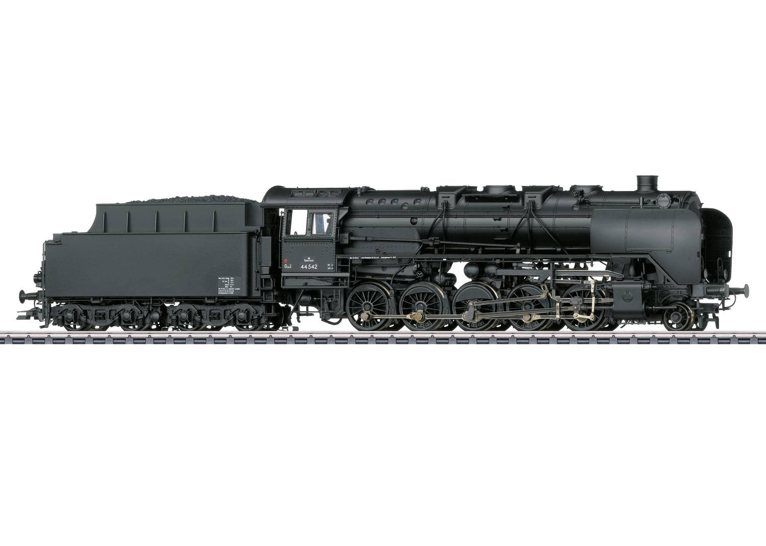 Image of Maerklin 39888 H0 goods train steam engine BR44 of OeBB
