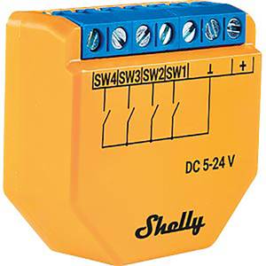 Shelly Shelly Plus I4 DC  Automation routine memory  Wi-Fi, Bluetooth