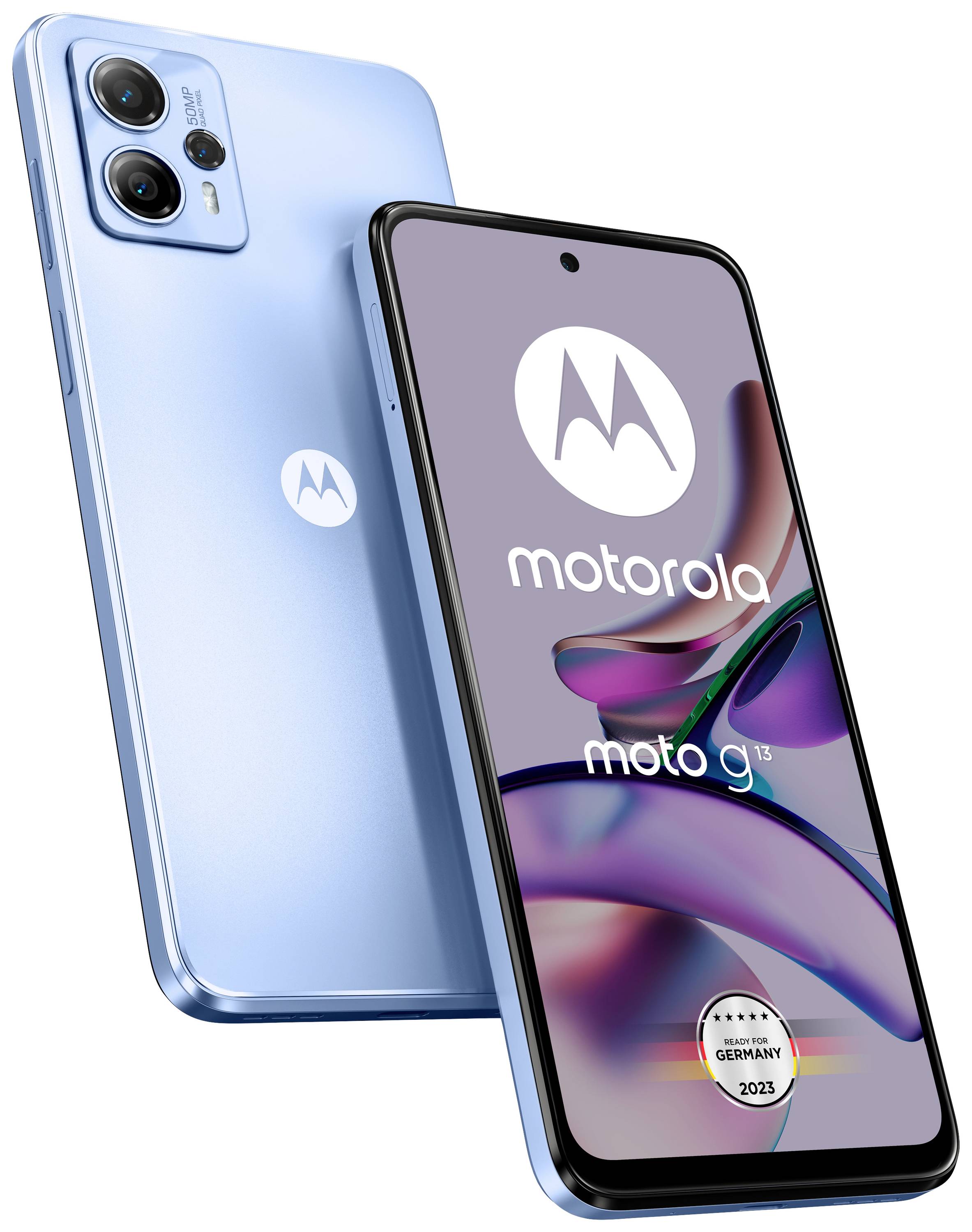 Motorola G13 Smartphone 128 GB 16.5 (6.5 Lavender Android™ Dual | Conrad.com