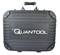 Black tool case with the 'QUANTOOL' logo on the front. Sturdy handle on top.