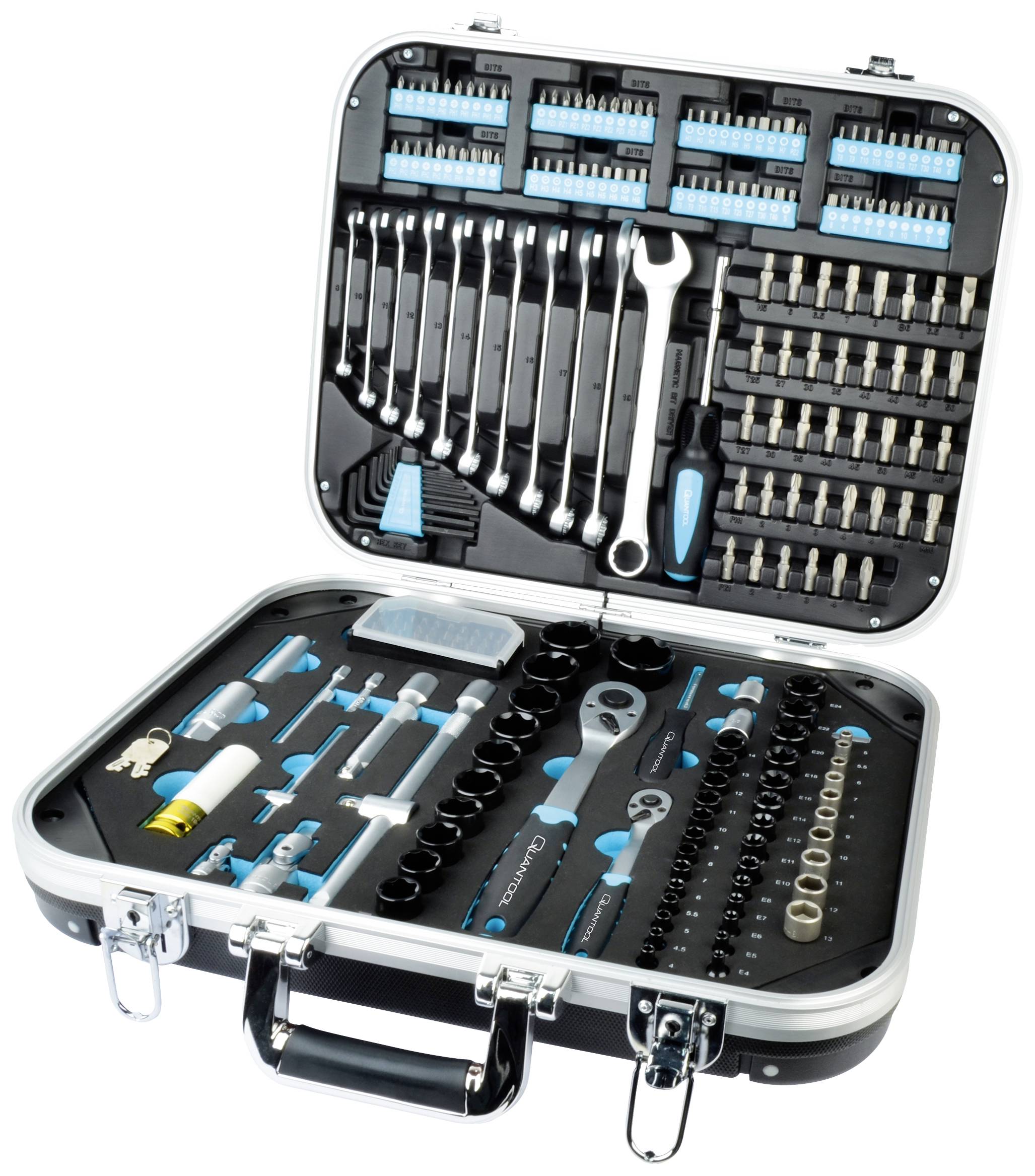 Brueder Mannesmann QUANTOOL Q25101 Tool kit 233-piece