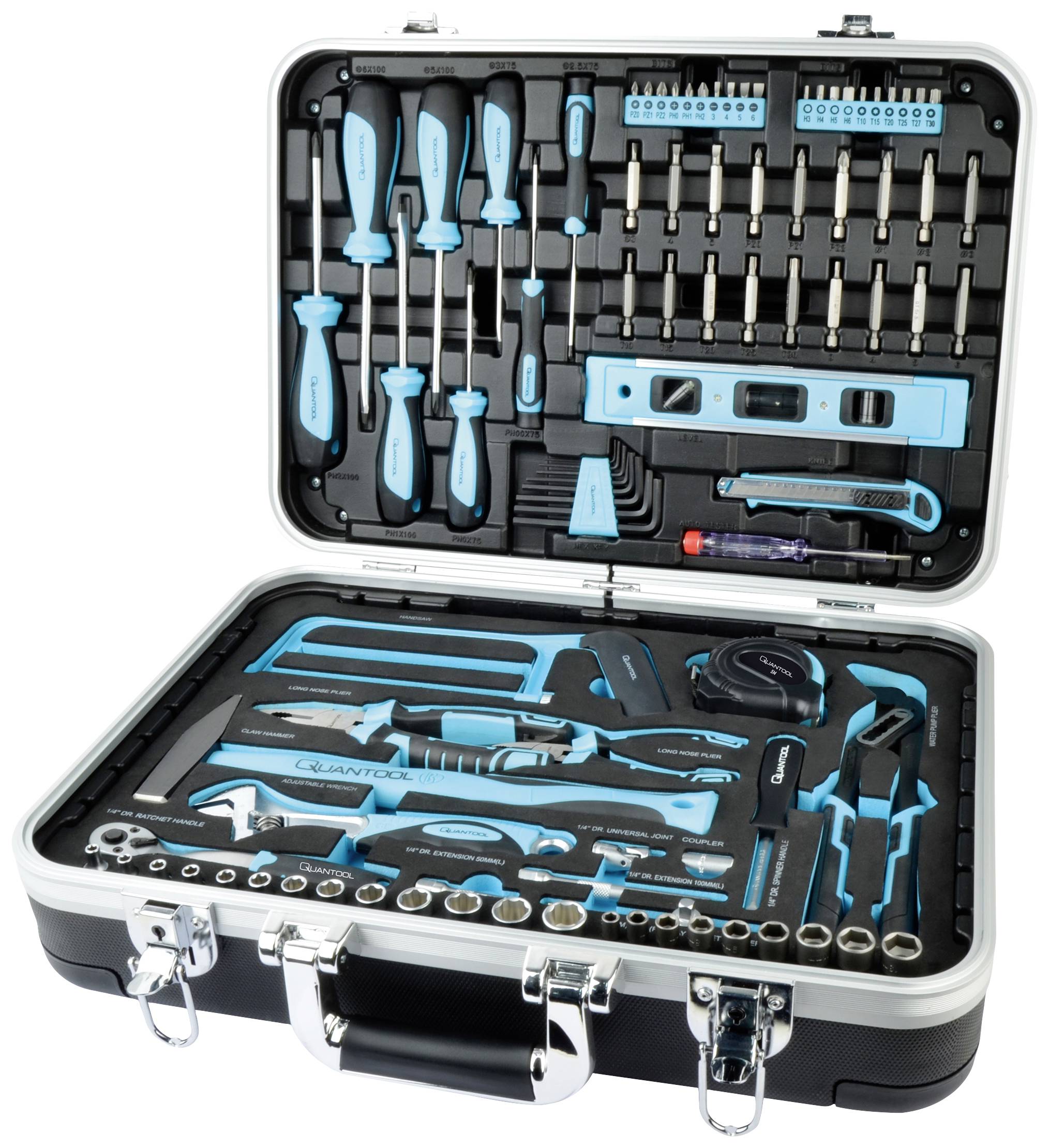 Brueder Mannesmann QUANTOOL Q25102 Tool kit 98-piece