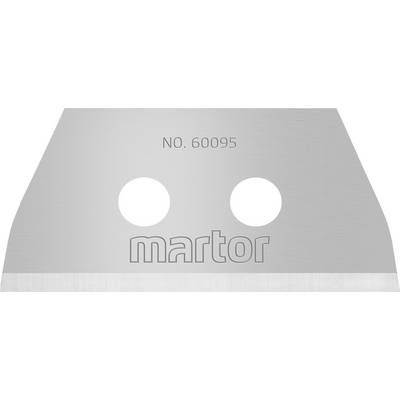 Blade cover with two holes and the inscription 'martor. NO. 60095'.