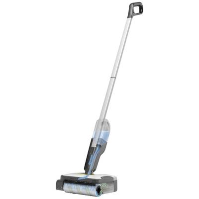 A cordless mop with a long handle and water reservoir. Perfect for flexible floor cleaning.