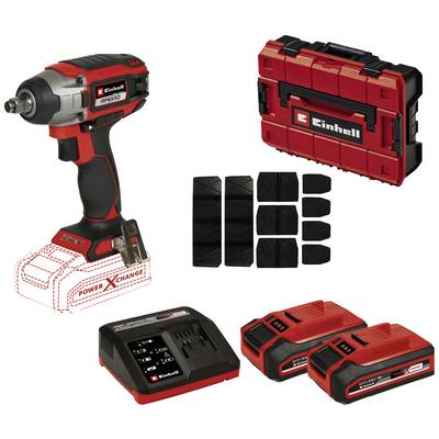 Einhell Power X-Change IMPAXXO 18/230 (2x3,0 Ah), E-Case 4326445 Cordless impact driver  18 V No. of power packs include