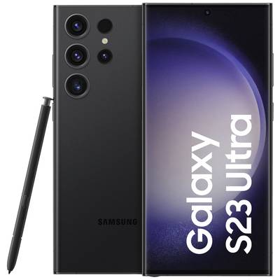 Samsung Galaxy S23 Ultra 5G smartphone  256 GB 17.3 cm (6.8 inch) Phantom black Android™ 13 Dual SIM