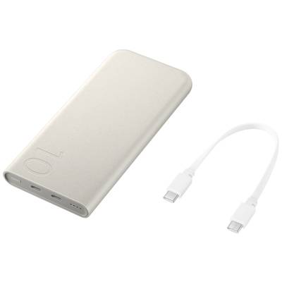 Samsung Battery Pack Power bank 10000 mAh Power Delivery 3.0, Fast Charge  USB-C® Beige Status display