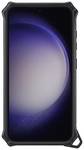 Samsung Rugged Gadget Case Compatible with (mobile phone): Galaxy S23, Black, Titanium