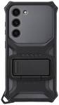 Samsung Rugged Gadget Case Compatible with (mobile phone): Galaxy S23, Black, Titanium