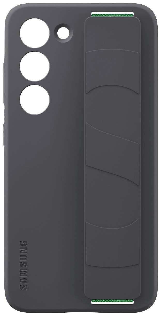 Samsung Silicone Grip Case S23-Serie Back cover Samsung Galaxy S23 Black Shockproof EF-GS911TBEGWW