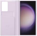 Samsung Smart View Wallet Case Compatible with (mobile phone): Galaxy S23 Ultra, Lavender