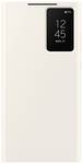 Samsung Smart View Wallet Case Compatible with (mobile phone): Galaxy S23 Ultra, Cream